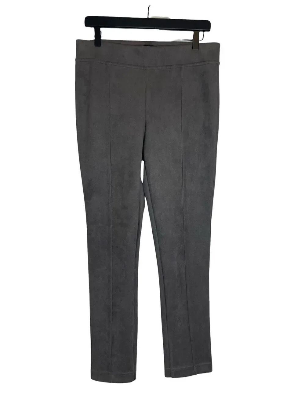Andrew Marc Suede Like Pull On Pants Mocha Brown Size Medium